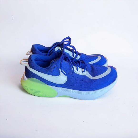Nike Other - NWOT Nike Joyride Run Youth Royal Blue/White/Volt Size 5.5